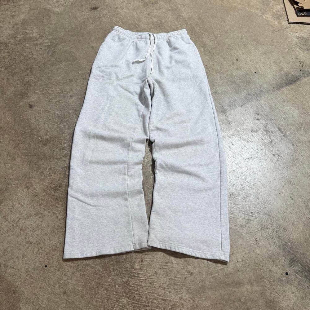 Grey Brandy Melville Wide Leg Sweatpants